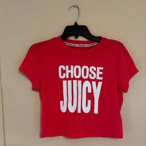 NWT Juicy Couture Choose Juicy Baby Tee sz S